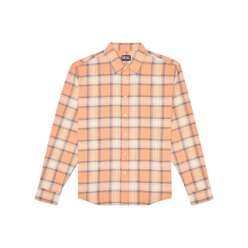 DIESEL Orange Мужские Рубашки