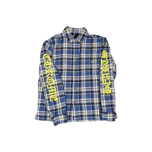 Chrome Hearts Рубашка Унисекс Blue