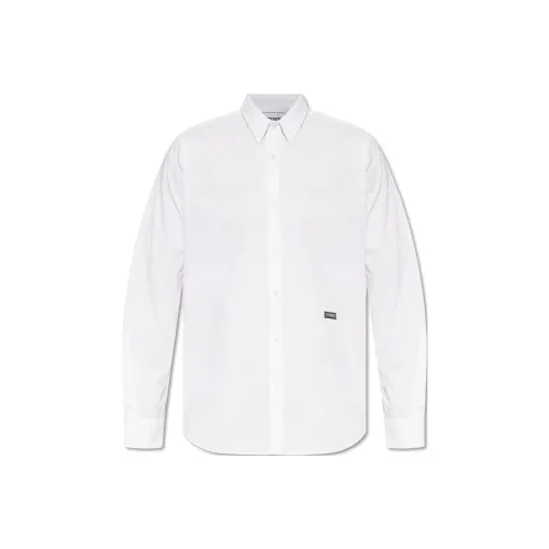 Айсберг Белый Мужские Рубашки