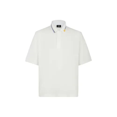 Fendi Белая Мужская Поло