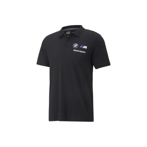 PUMA x BMW Коллаборация Motorsport Essentials Поло Мужское Черное