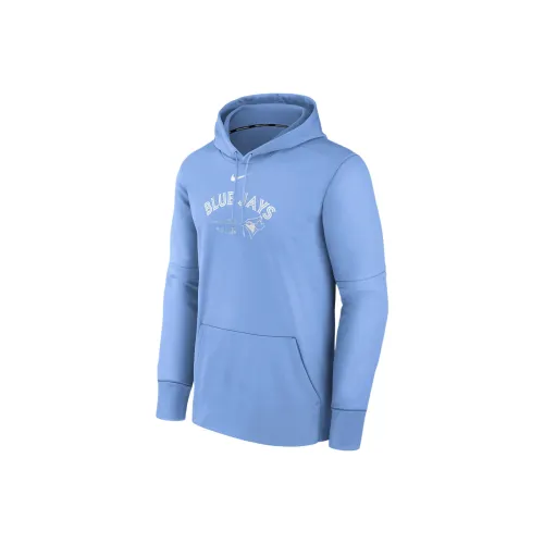 nike Toronto Синий Jays Аутентичный Коллекция Practice Толстовка Мужской Светло-синий