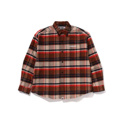 A BATHING APE Мужские рубашки