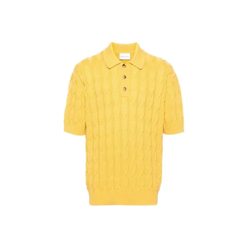 DROLE DE MONSIEUR Поло Мужское Желтое