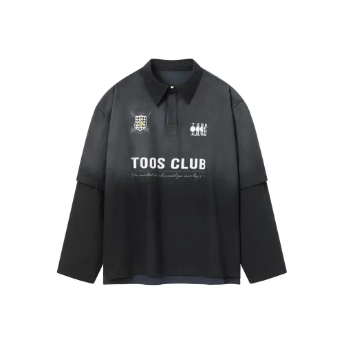 Toos. Polo Мужское Темно-синий