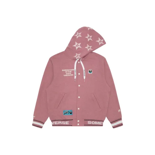 Aape FW24 Свитшот Мужской Розовый