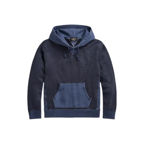 DOUBLE RL Толстовка Мужская Синяя