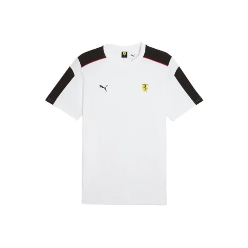 PUMA Scuderia Ferrari T-Shirt Мужской Белый
