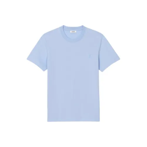Sandro Синий Мужской T-Рубашки