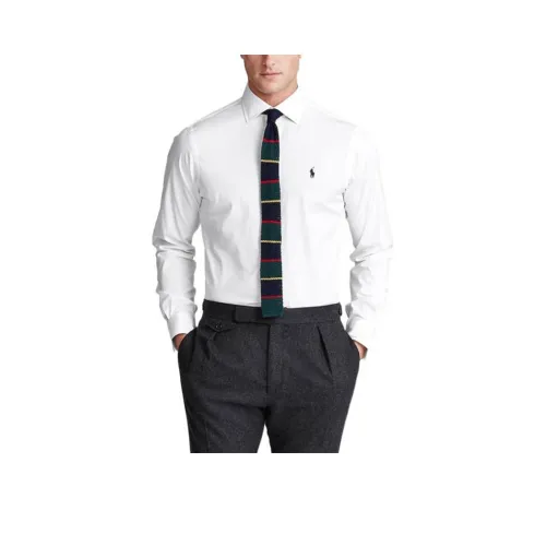 Polo Ralph Lauren SS22 Рубашка Мужская Белая