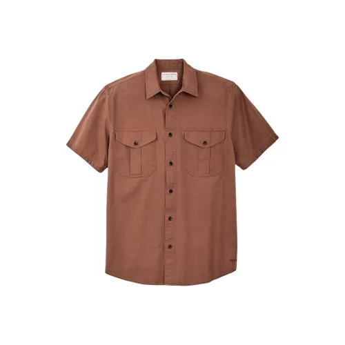 Filson Деревянный Коричневый Мужские Рубашки