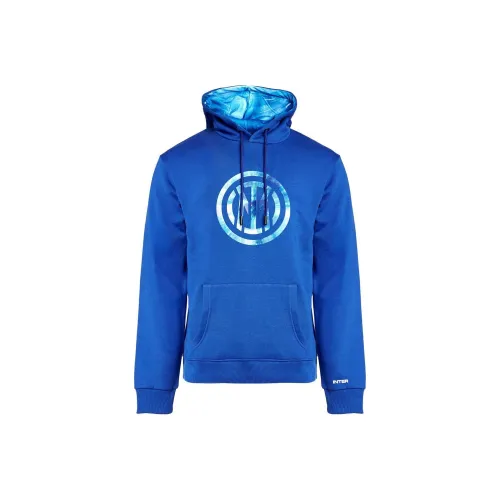F.C. Internazionale Milano IM GALAXY CREST Hoodie Sweatshirt Men's Royal Blue