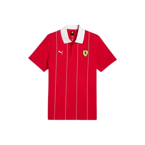 PUMA x Scuderia Ferrari Премиум SS25 Race Поло Мужское Loso Kosa