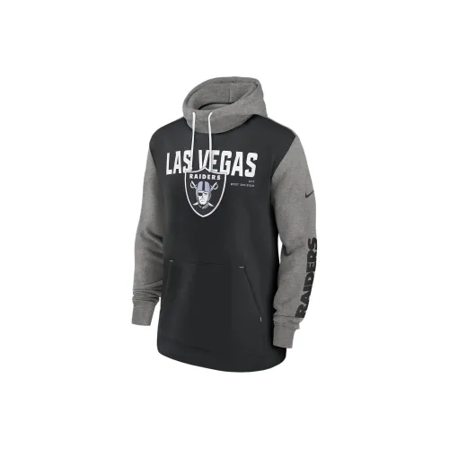 Nike Las Vegas Raiders Color Block Свитшот Las Vegas Raiders Мужской Черный