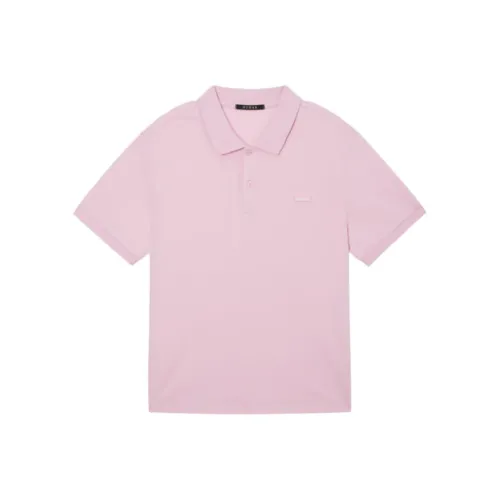 GUESS Розовое унисекс-поло