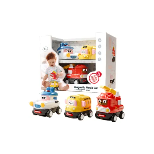 Bergers Магнитный Инерциальный Инженерный Полицейский Автомобиль Модель Хобби Коллекция Мини Автомобиль Развивающие Игрушки