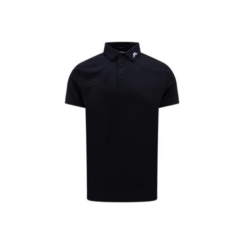 J.Lindeberg Черные Мужские Рубашки