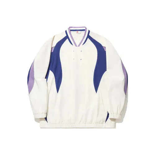 LINING Толстовка Мужская Экрю Shadow Фиолетовый Синий