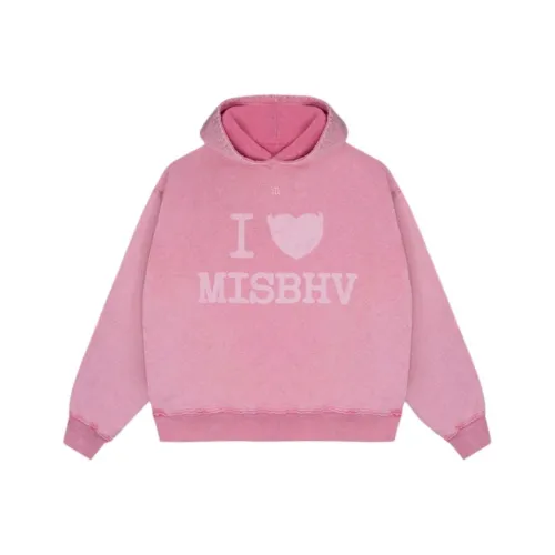 Misbhv Свитшот Унисекс Washed Pink