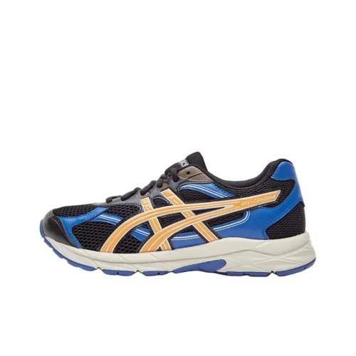 Asics Гель CONTANA GS Low Топ Детские Беговые Кроссовки Черный Синий Унисекс