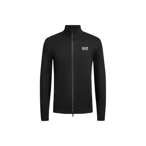 EMPORIO ARMANI EA7 FW24 Толстовка Мужской Черный