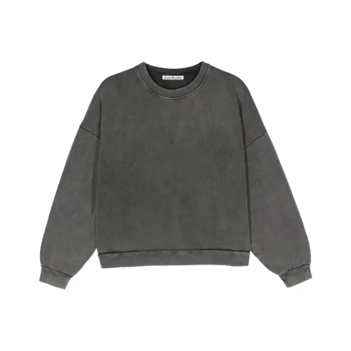 Acne Studios SS24 Свитшот Унисекс Средний Серый