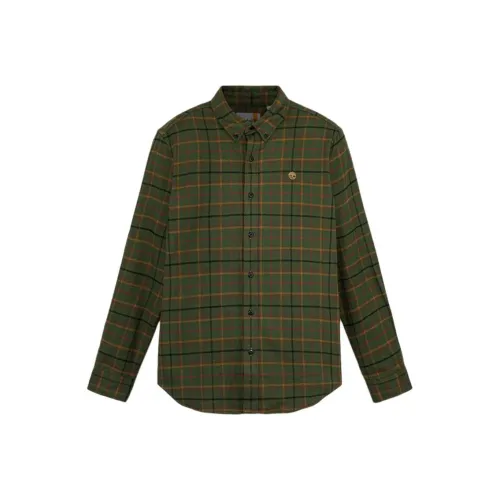 Timberland Рубашка Мужская Темно-Пшеничная