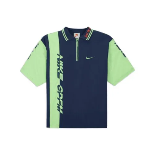 Nike X CPFM Collaboration Co Бренд Series Синий Мужское Поло