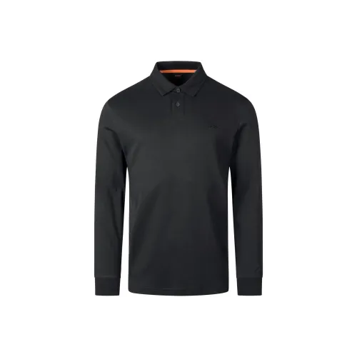 Hugo Boss Мужская черная поло