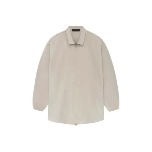 Fear Of God Essentials 2024 Summer Collection SS24 Рубашка Мужская Норка Тауповая