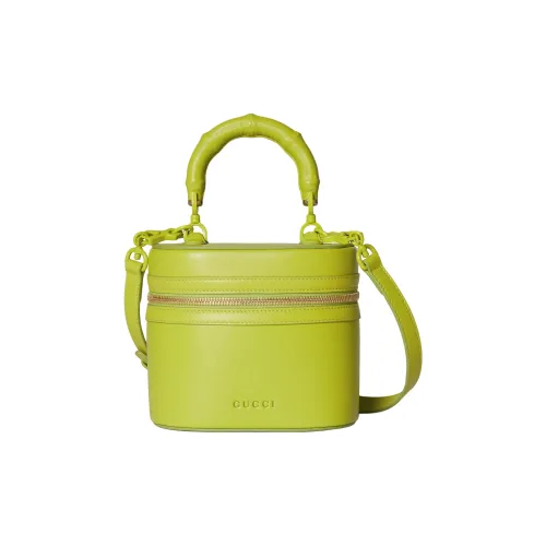 GUCCI Мягкая кожа Одно плечо Сумка Экстра мини Женская Изумрудно-зеленый