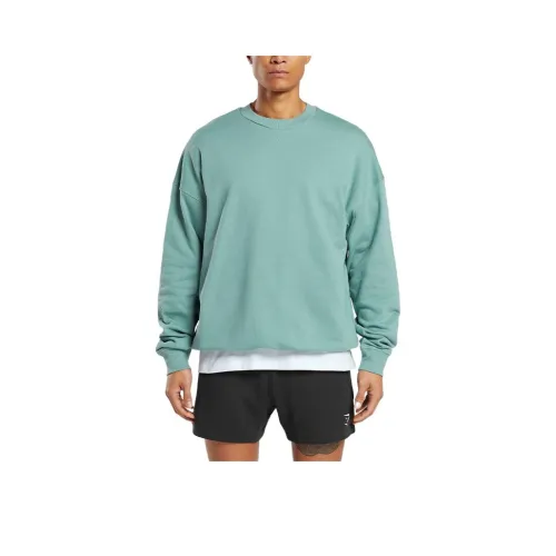 GYMSHARK Rest Day Essential Crew Толстовка Мужской Утка Яйцо Синий