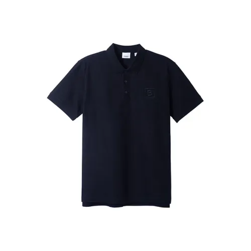 Burberry Поло Мужское Черное