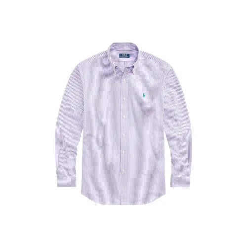Polo Ralph Lauren FW22 Рубашка Мужская Фиолетовая