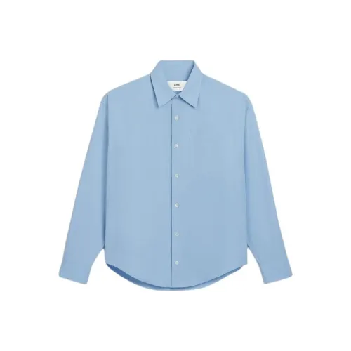 AMIPARIS SS24 Рубашка Унисекс Blue
