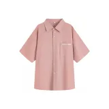 Розовый, короткий рукав