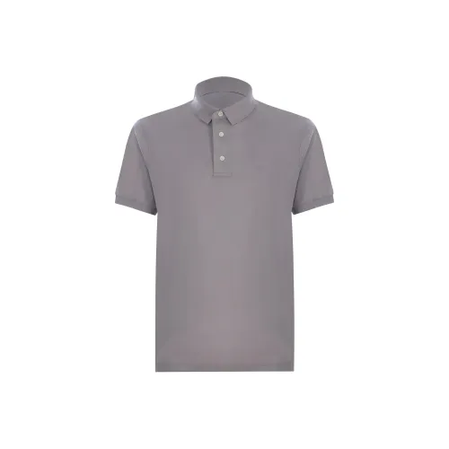 EMPORIO ARMANI Поло Мужское Серого цвета