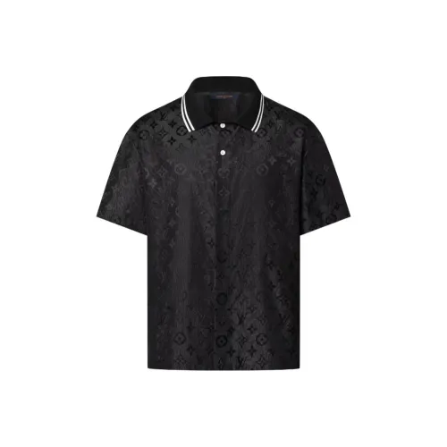 LOUIS VUITTON SS25 Spring COLLECTION FOR MEN Polo Men's Black