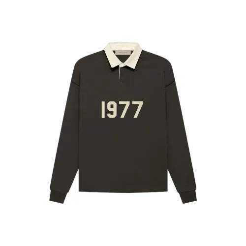 Fear of God Essentials Серый черный Унисекс Поло