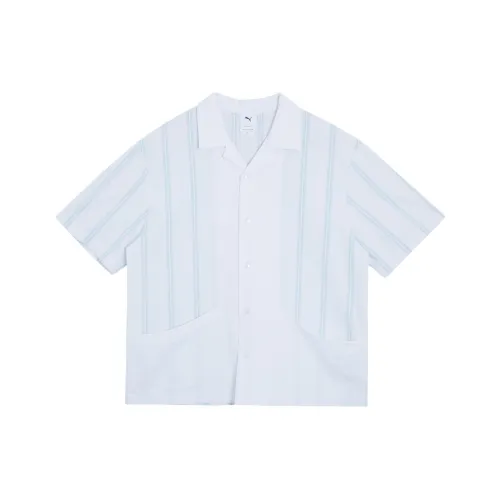 PUMA APRES COURT Белый Унисекс Рубашки