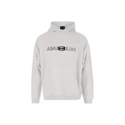 Balenciaga Свитшот Мужской Светло-Серый