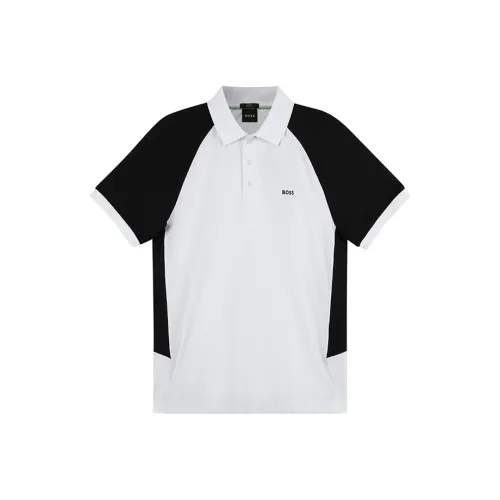 Hugo Boss Поло Мужское Белое