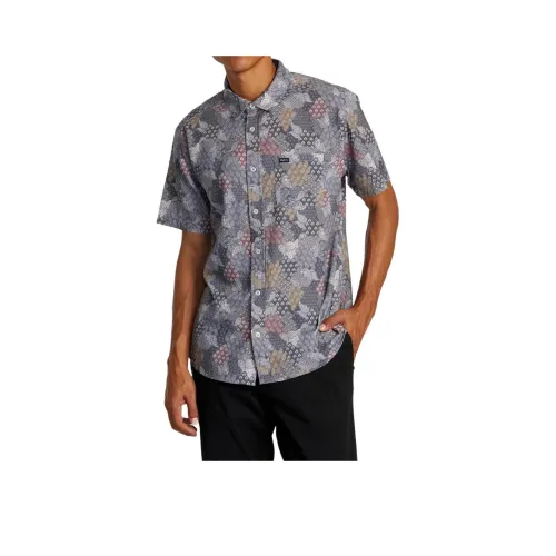 RVCA FW24 Рубашка Мужская Vintage Indigo