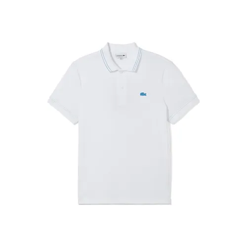 LACOSTE Collaboration Белая Мужская Поло