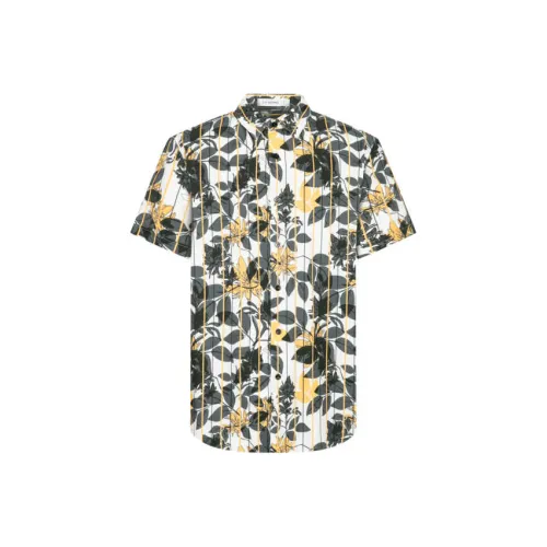 K BOXING Короткий рукав рубашка мужская черный серый