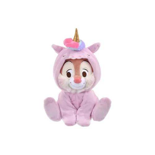 Disney x Disney Store Chip 'n Dale Spring Collection Единорог Костюм Куклы Плюшевая Кукла 24 см 25 см Высота