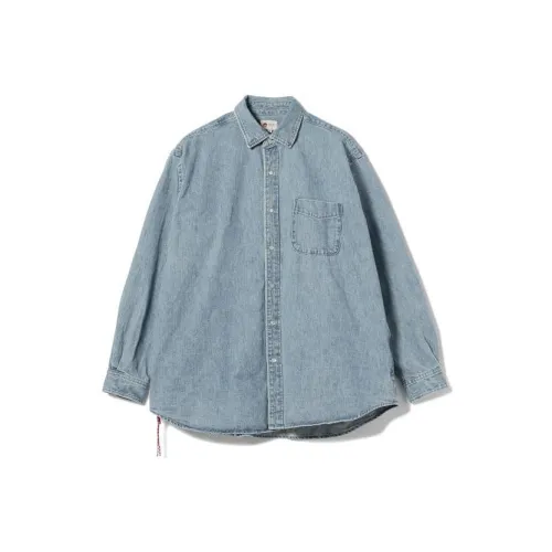 BEAMS совместная бренд Мужские рубашки