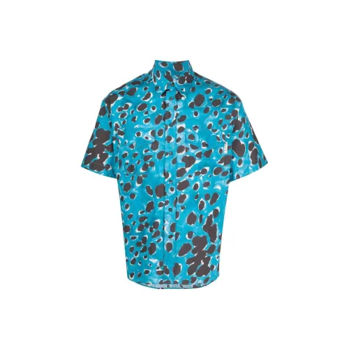 MARNI Многоцветные Мужские Рубашки