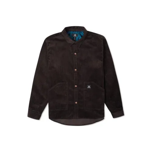 Конверс WOVEN TOP Коричневый Мужская Рубашка