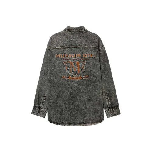 MUSIUM DIV BKX/Черный Унисекс Рубашки